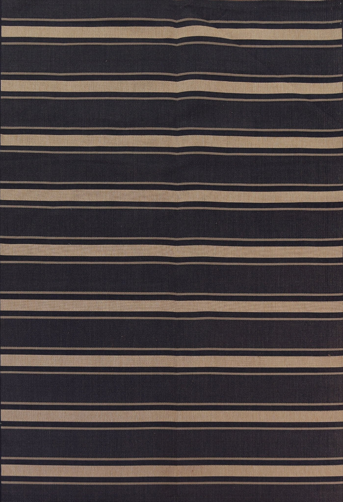 Striped Modern Oriental Area Rug 8x10