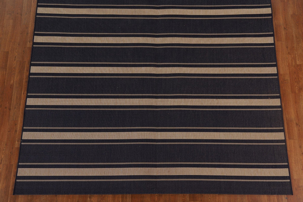 Striped Modern Oriental Area Rug 8x10