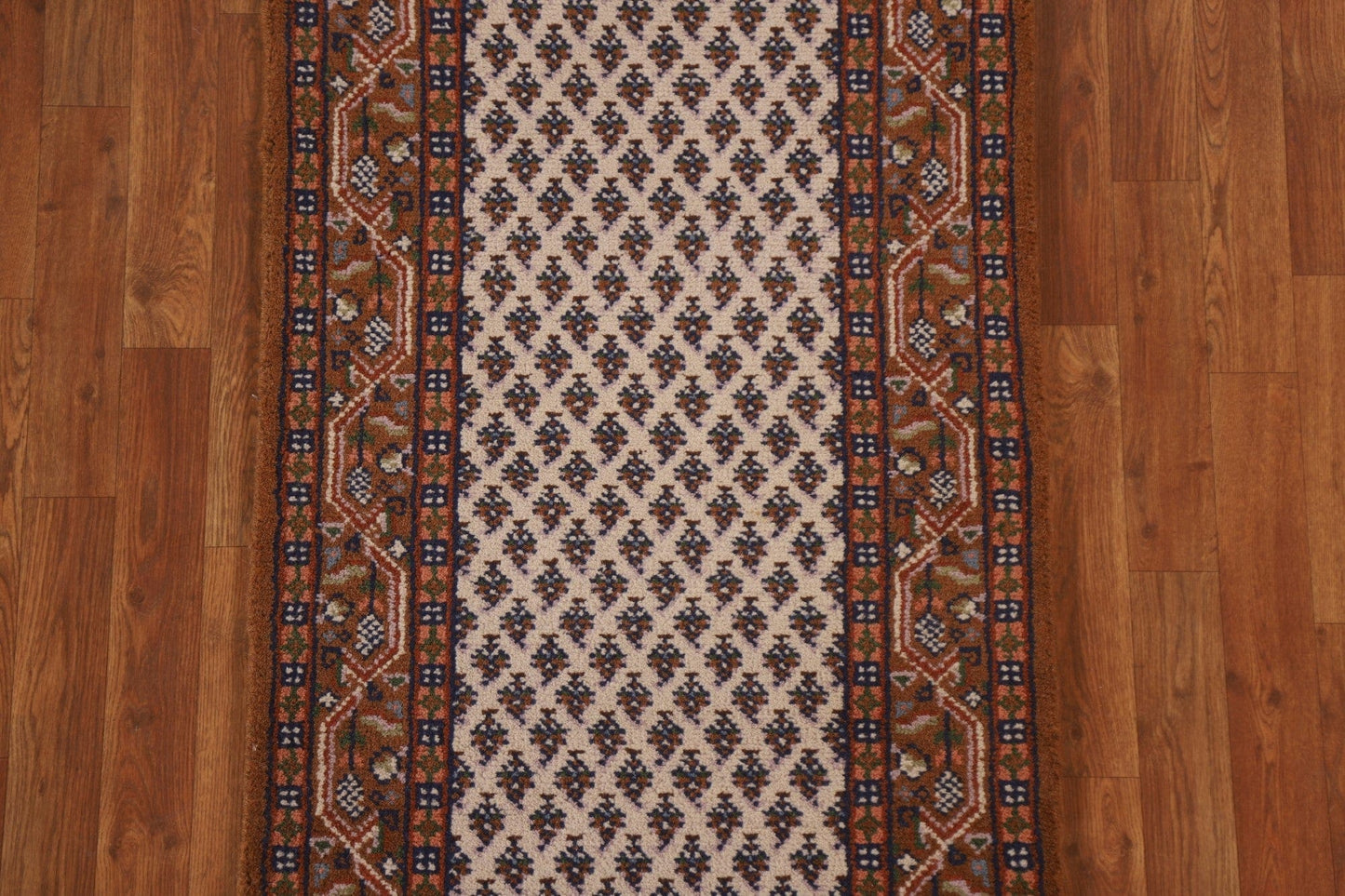 Ivory Wool Botemir Oriental Area Rug 3x5