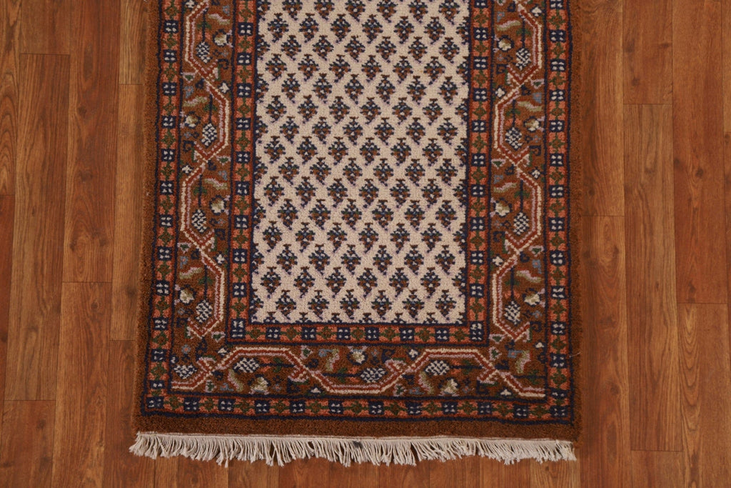 Ivory Wool Botemir Oriental Area Rug 3x5