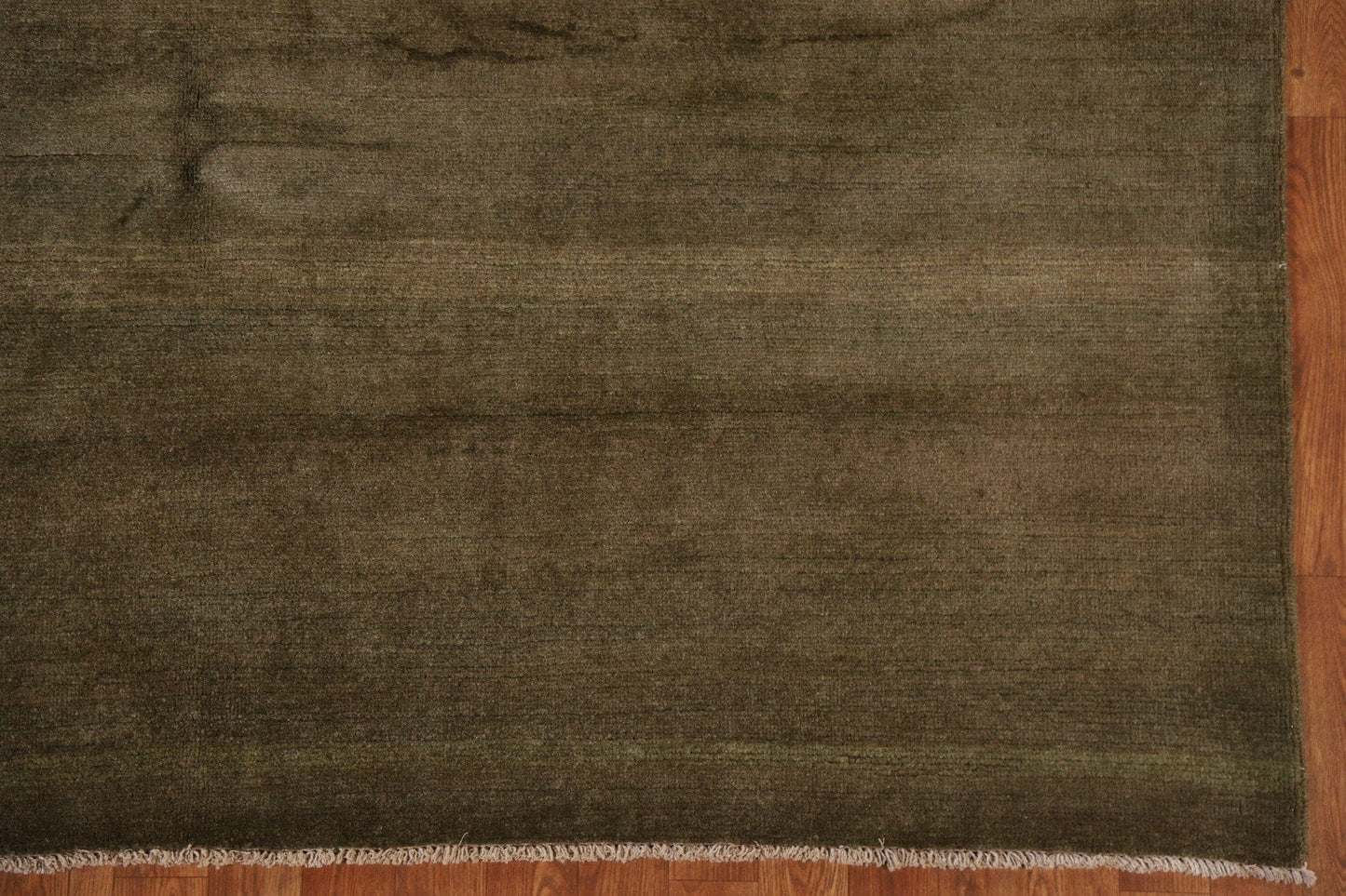 Green/ Brown Gabbeh Kashkoli Area Rug 7x10