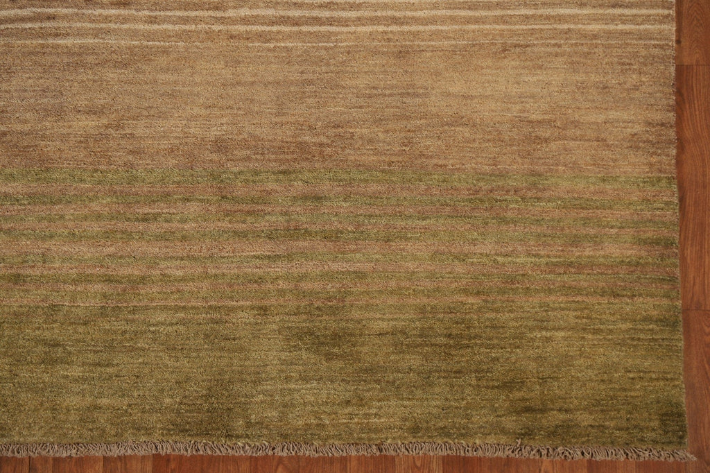 Striped Gabbeh Kashkoli Wool Area Rug 5x8