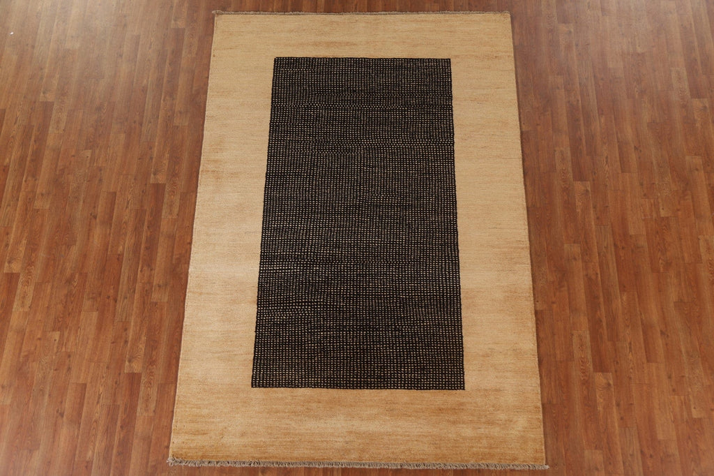 Geometric Gabbeh Kashkoli Oriental Area Rug 6x8