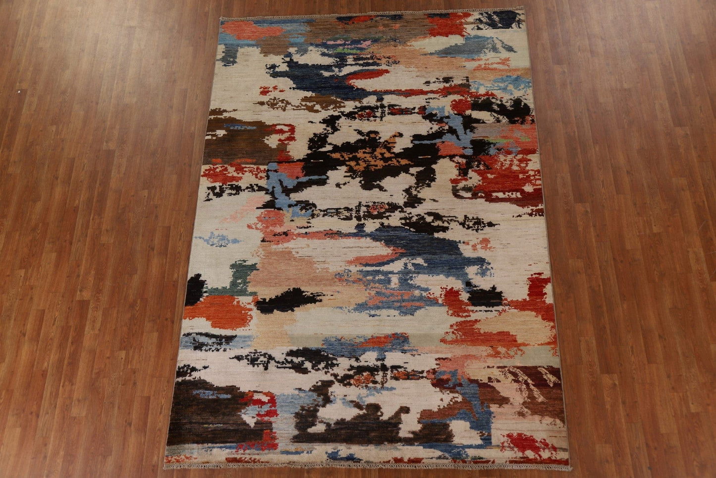 All-Over Abstract Oriental Area Rug 7x10