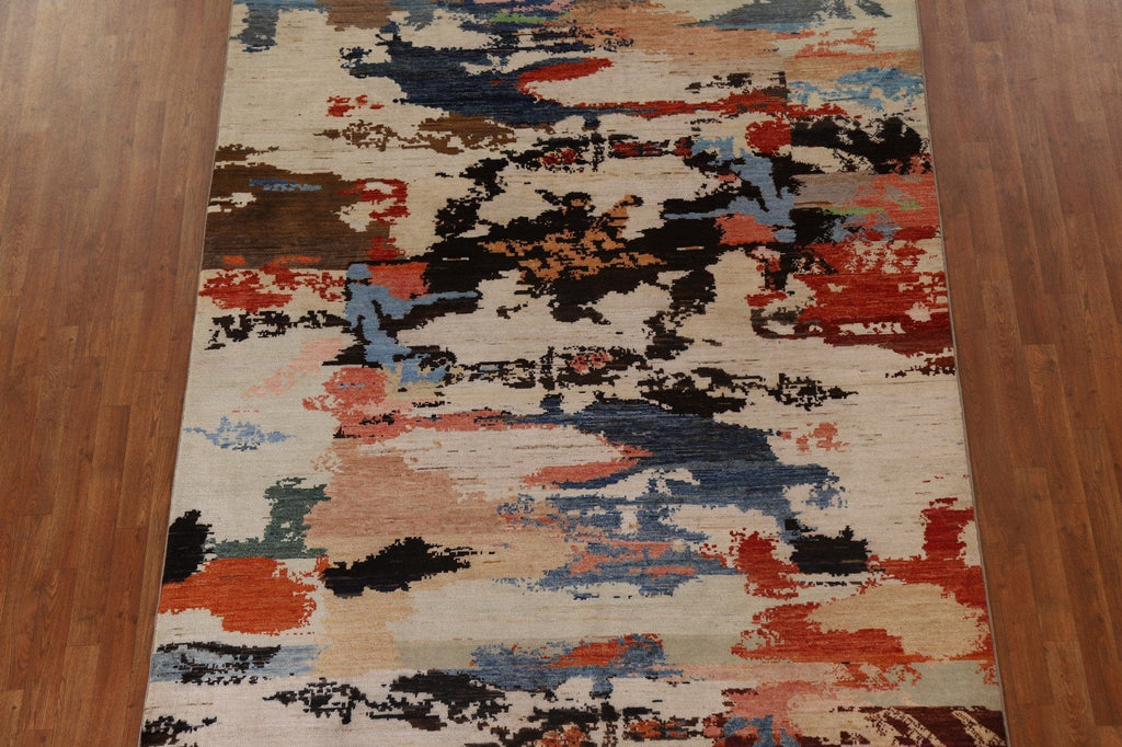 All-Over Abstract Oriental Area Rug 7x10