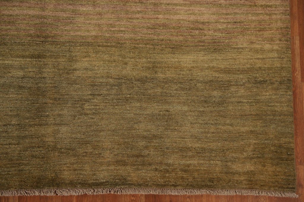 Striped Gabbeh Kashkoli Wool Area Rug 7x10