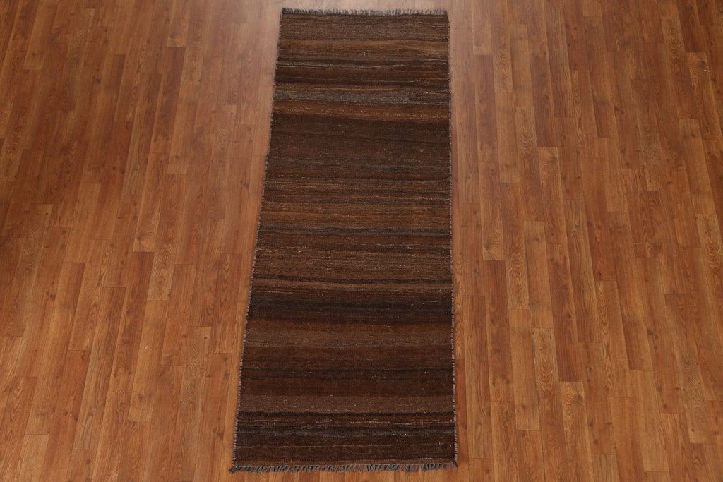 Modern Kilim Oriental Runner Rug 2x7