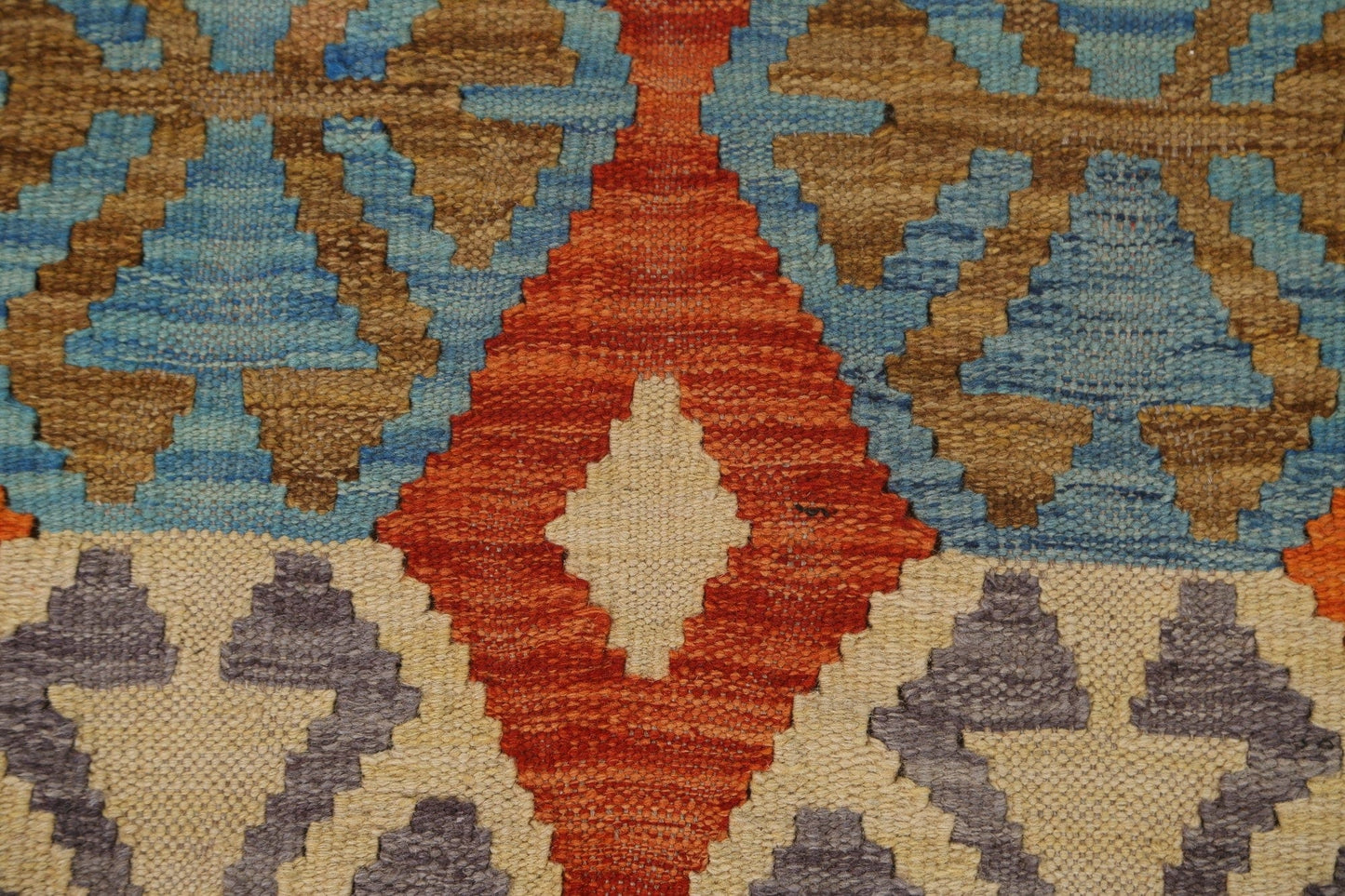 Handmade Kilim Wool Area Rug 3x4