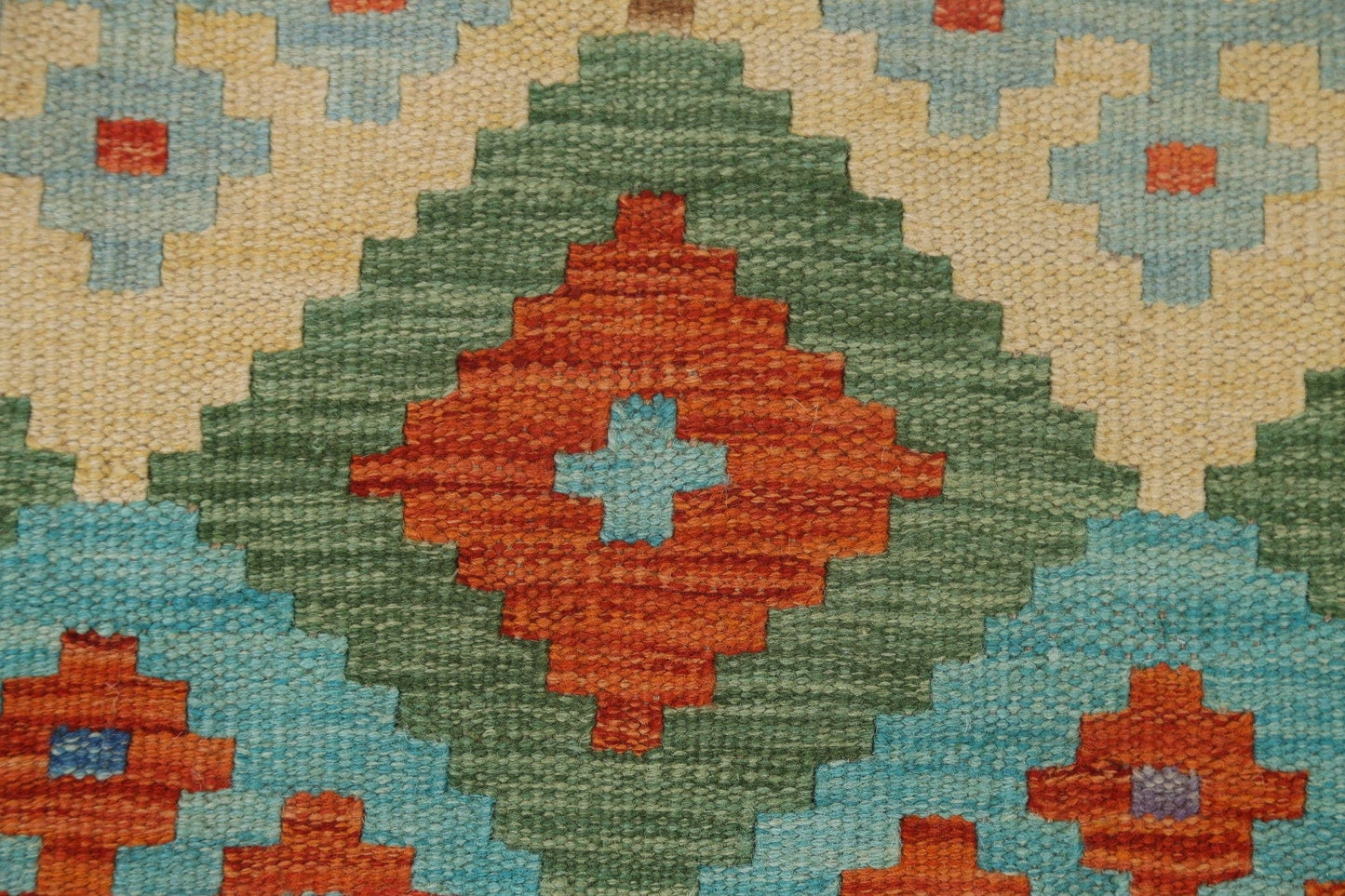 Geometric Kilim Oriental Area Rug 3x4