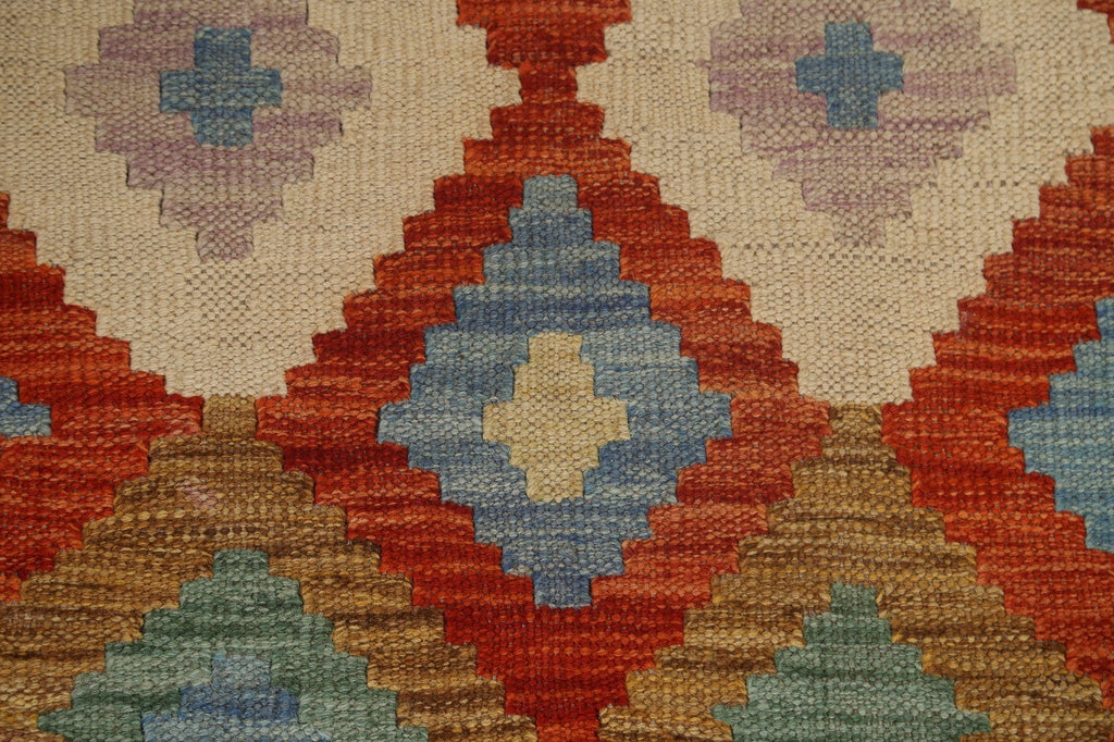 Geometric Kilim Oriental Area Rug 3x4