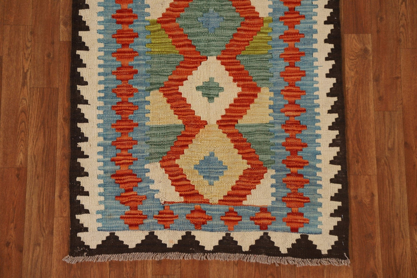 Geometric Kilim Oriental Area Rug 3x4