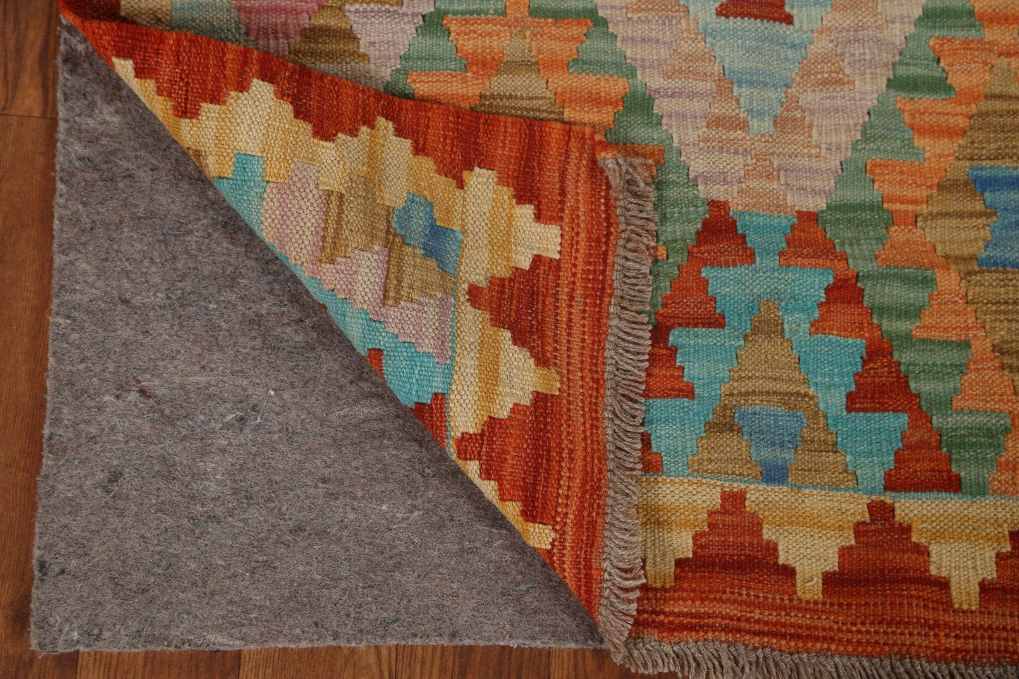 Colorful Kilim Oriental Area Rug 3x4