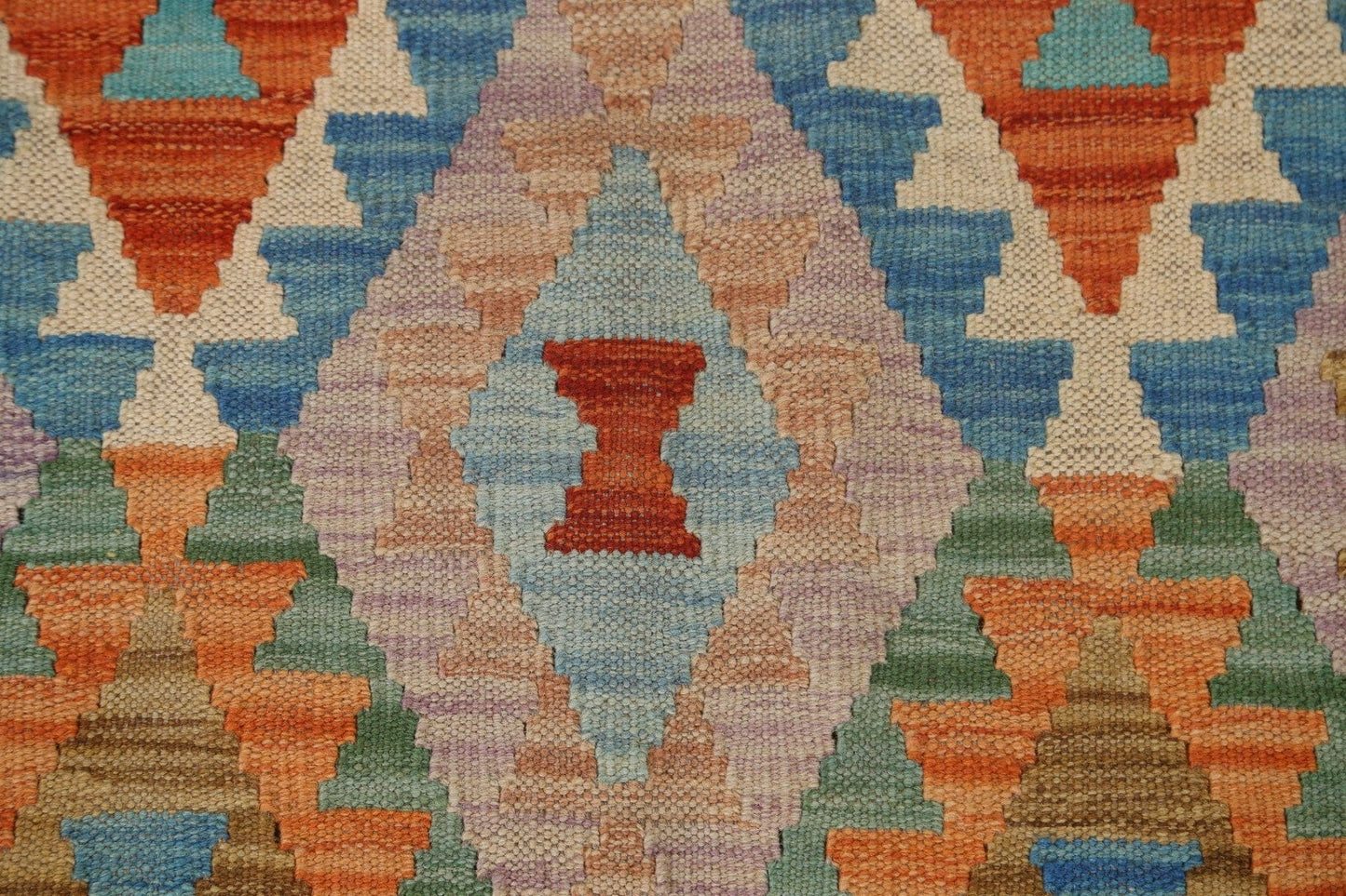 Colorful Kilim Oriental Area Rug 3x4