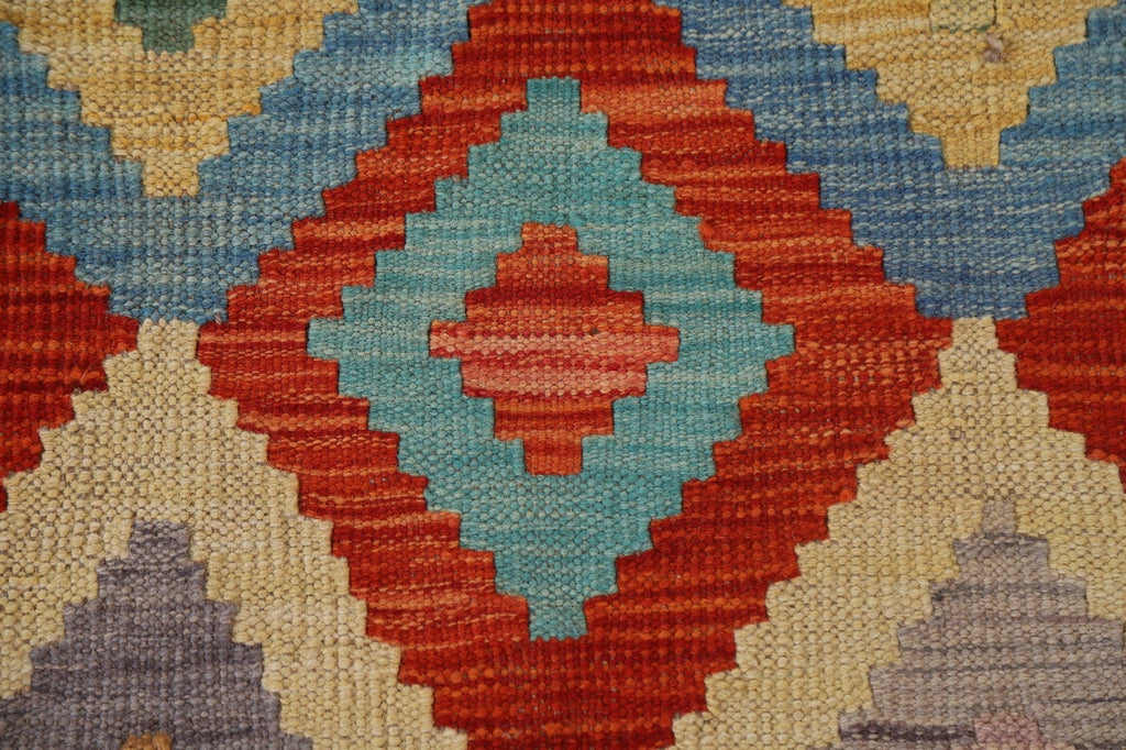 Geometric Kilim Oriental Area Rug 3x4