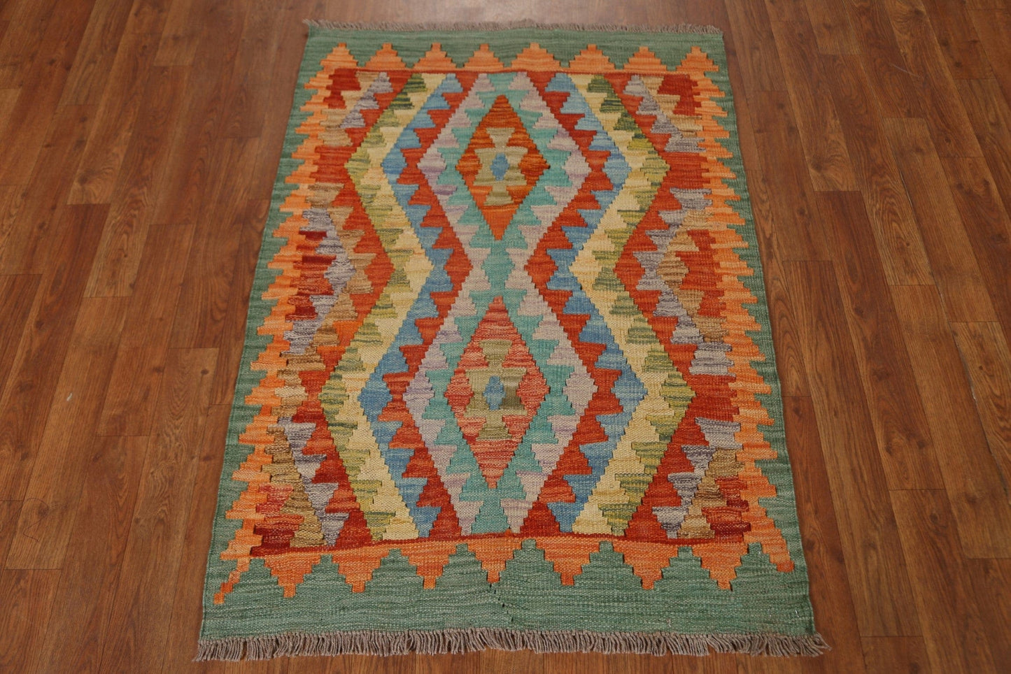 South Western Kilim Oriental Area Rug 3x4