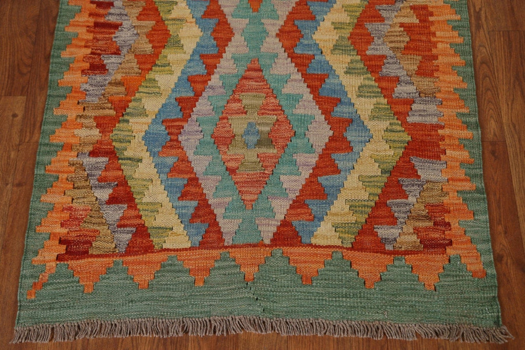 South Western Kilim Oriental Area Rug 3x4