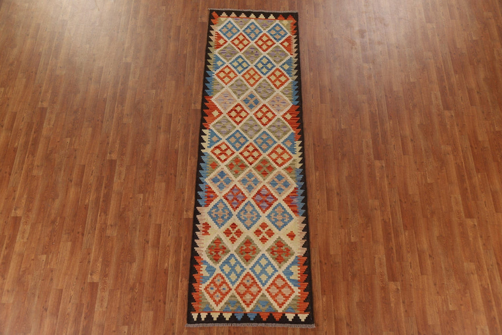 Handmade Kilim Oriental Runner Rug 3x10