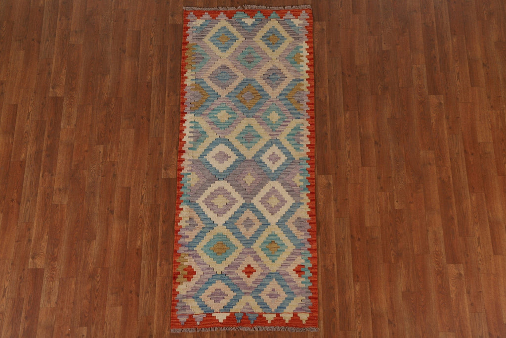 Geometric Kilim Oriental Area Rug 3x6