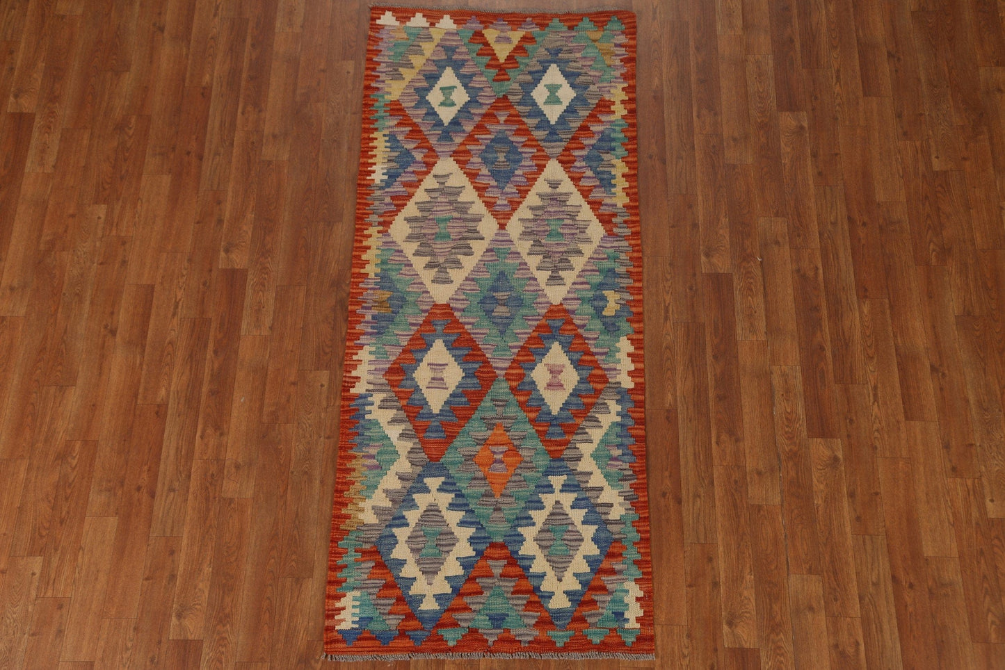 Geometric Kilim Oriental Area Rug 3x6