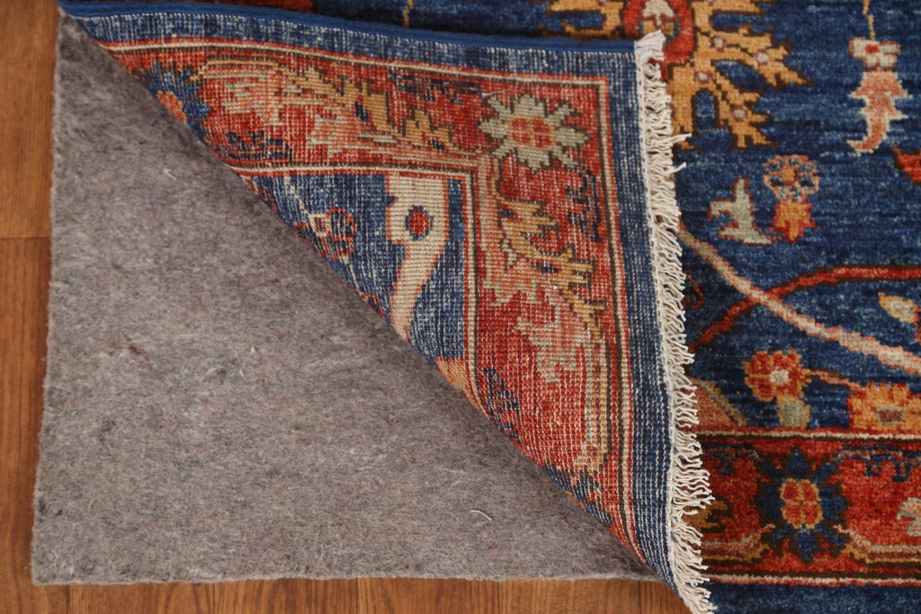 Vegetable Dye Heriz Serapi Runner Rug 2x7