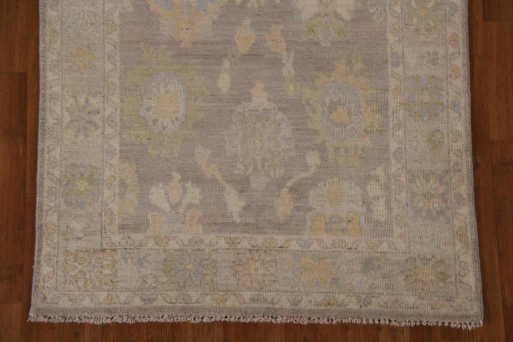 Vegetable Dye Oushak Oriental Area Rug 4x6