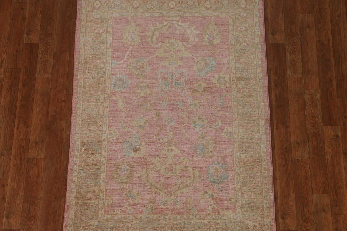 Vegetable Dye Oushak Wool Area Rug 3x5