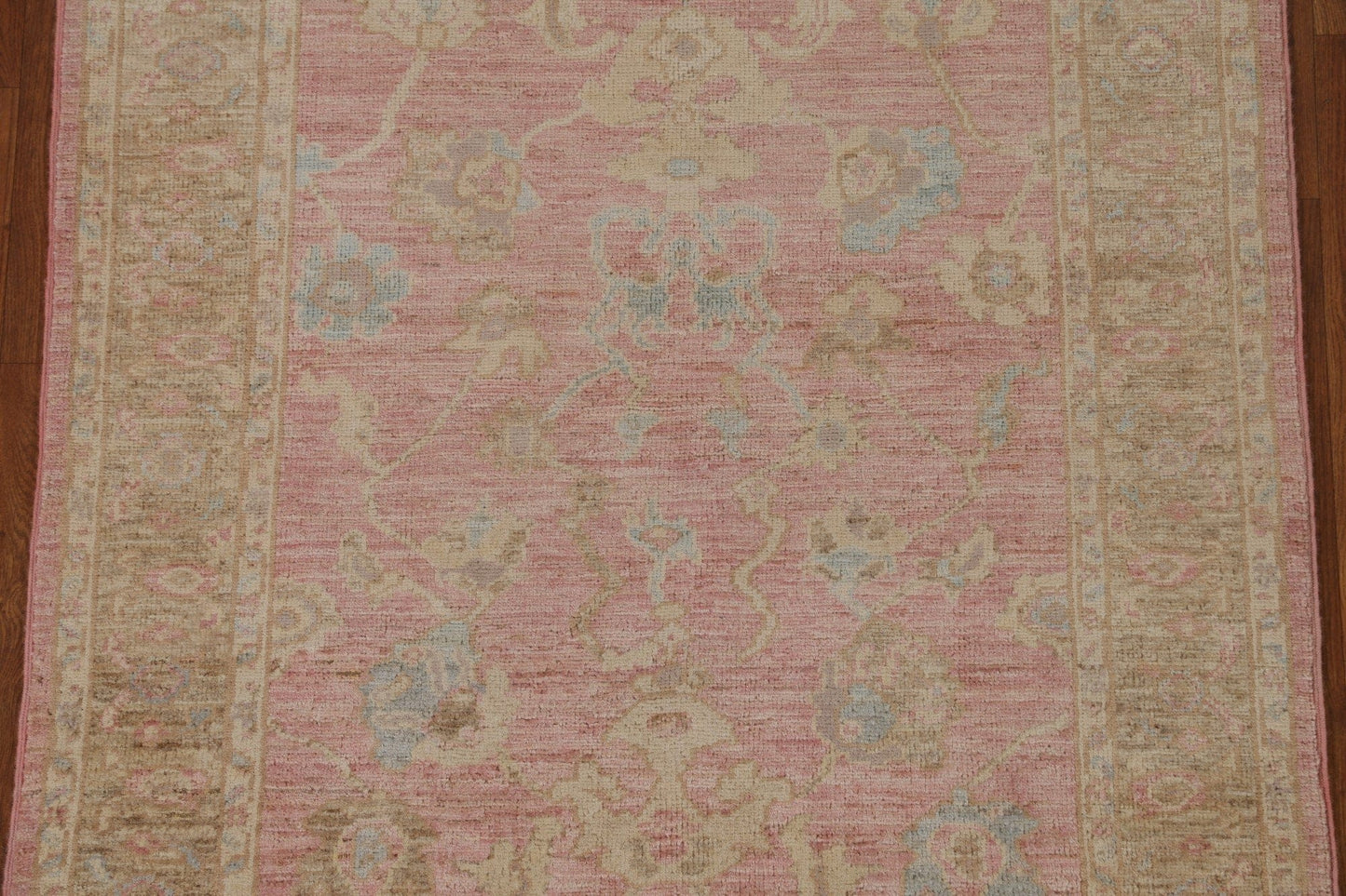 Vegetable Dye Oushak Wool Area Rug 3x5