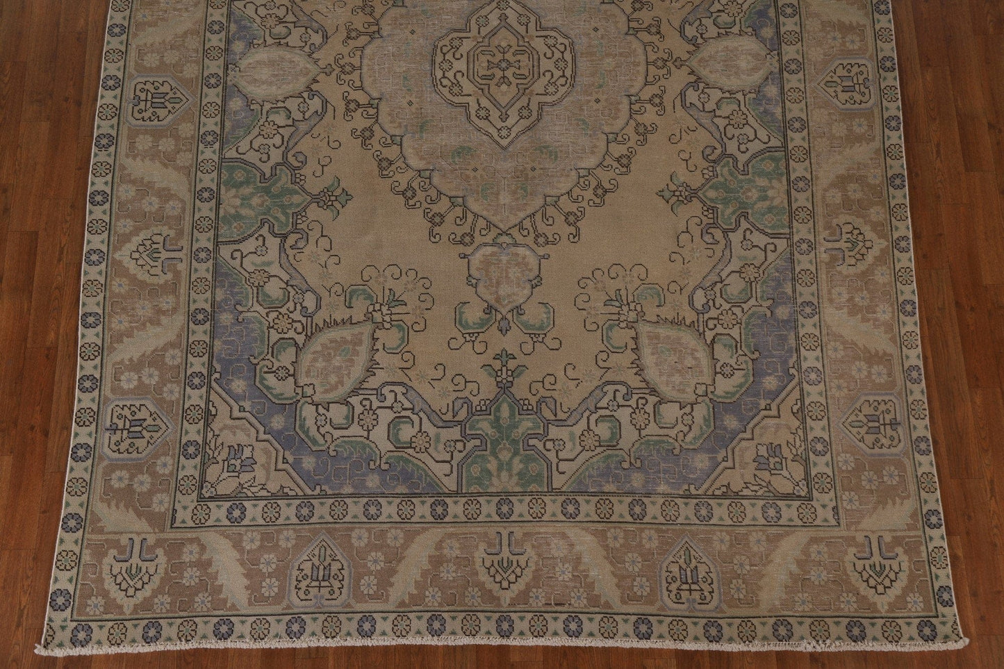 Distressed Tabriz Persian Area Rug 8x11