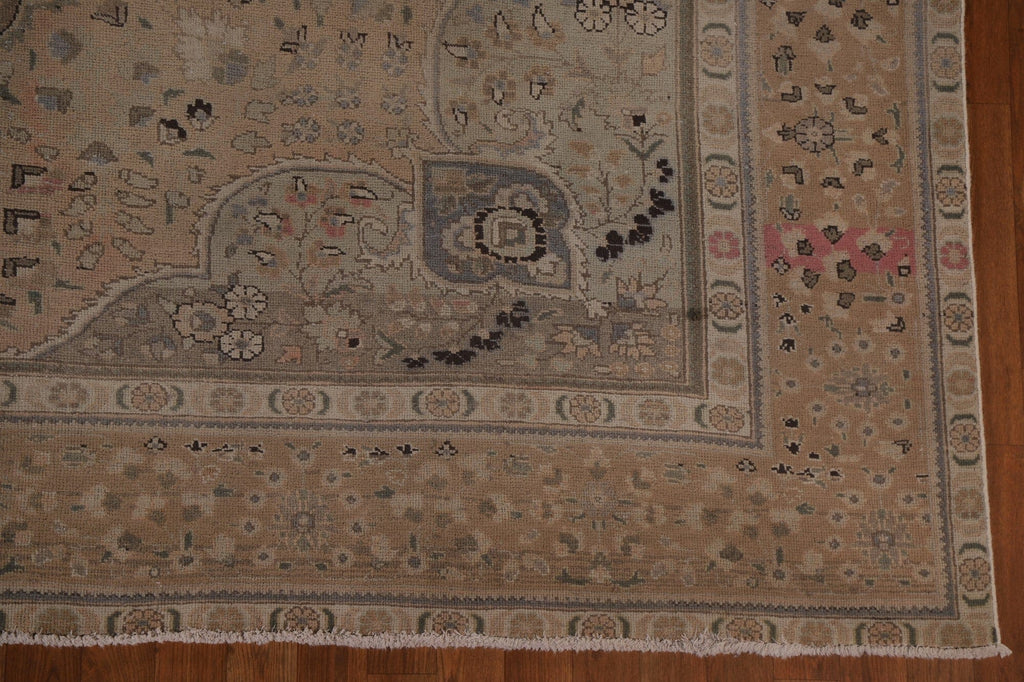 Distressed Tabriz Persian Area Rug 8x11