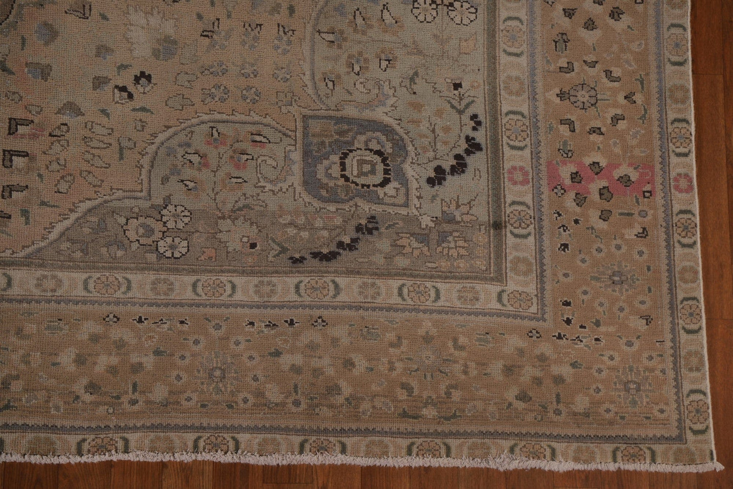 Distressed Tabriz Persian Area Rug 8x11