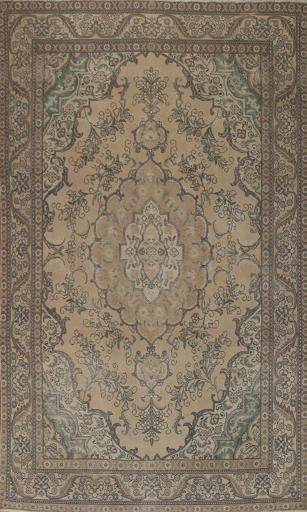 Distressed Tabriz Persian Area Rug 8x12