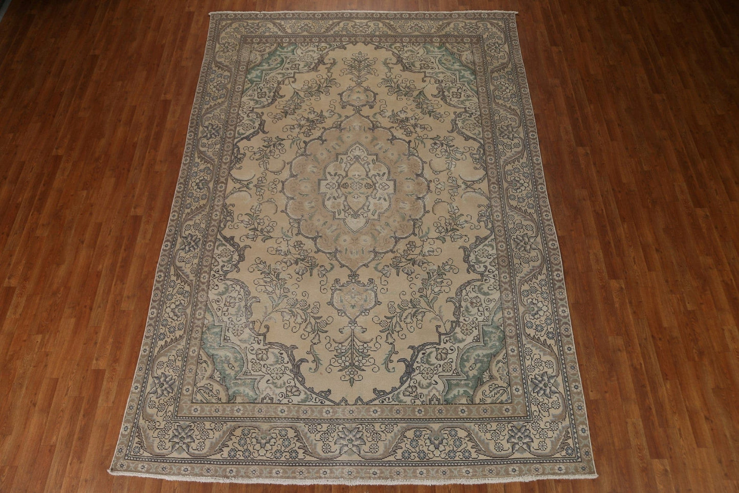 Distressed Tabriz Persian Area Rug 8x12