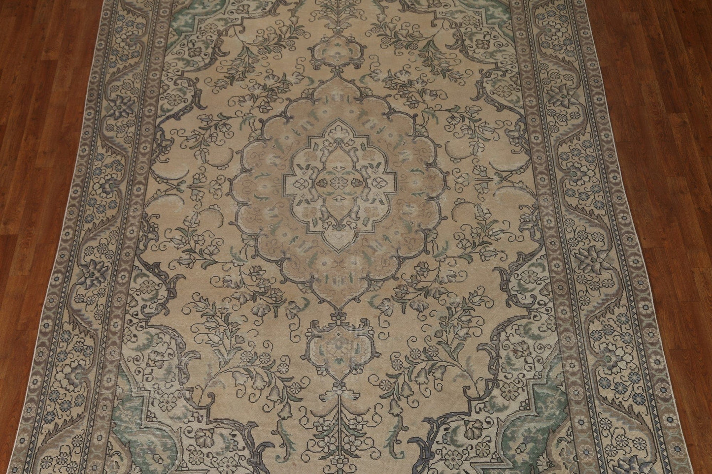 Distressed Tabriz Persian Area Rug 8x12