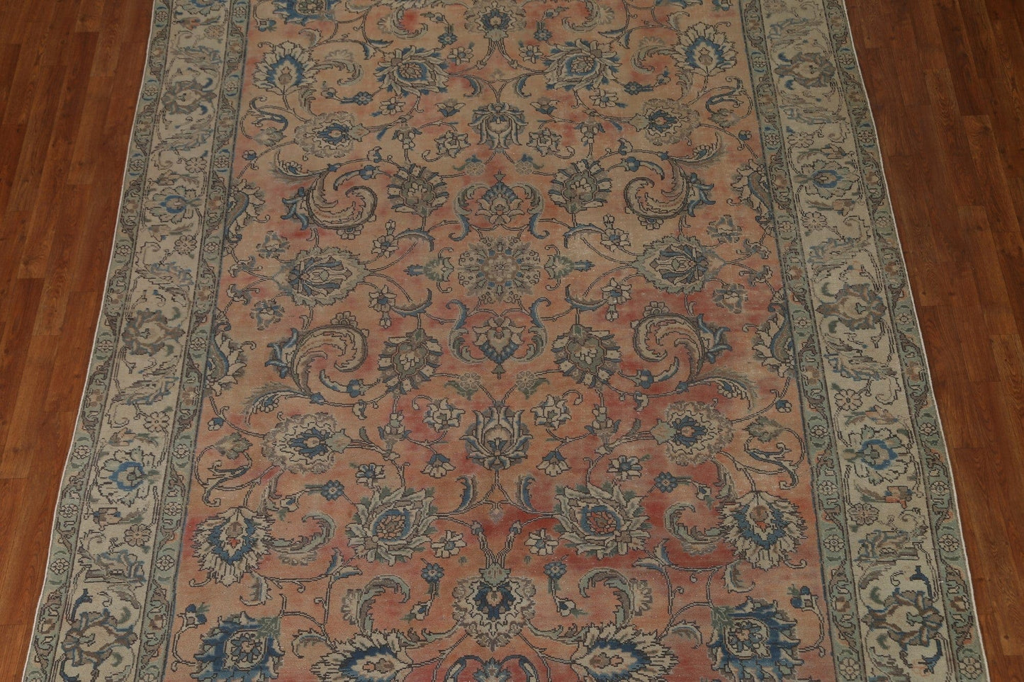 Distressed Tabriz Persian Area Rug 8x11