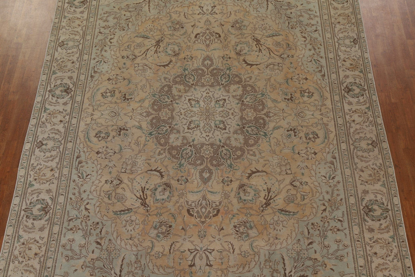 Distressed Tabriz Persian Area Rug 9x13