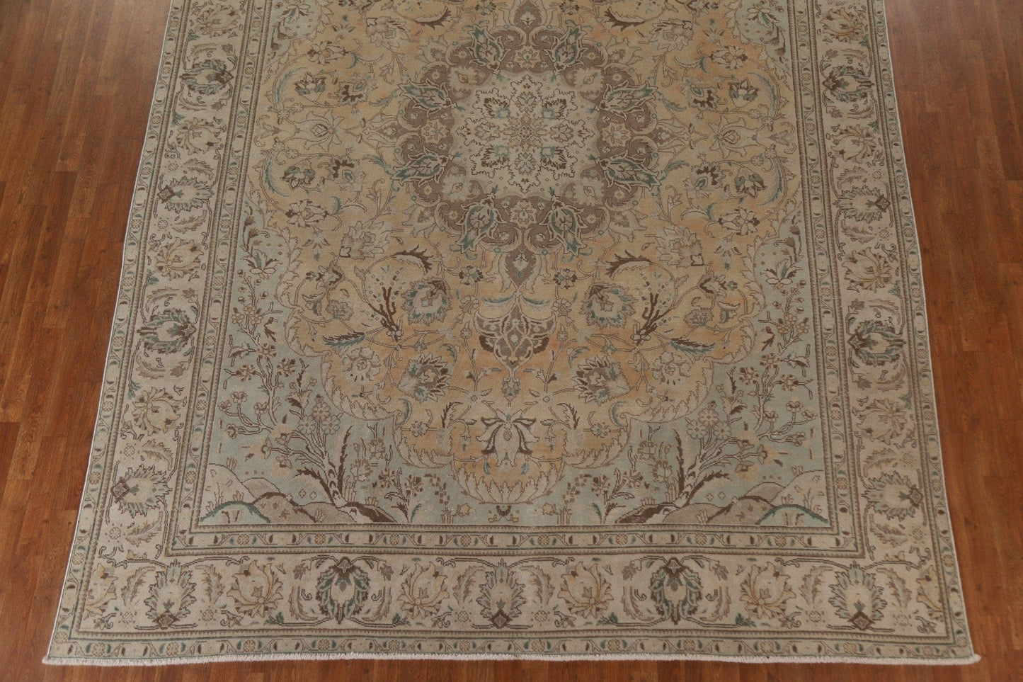 Distressed Tabriz Persian Area Rug 9x13