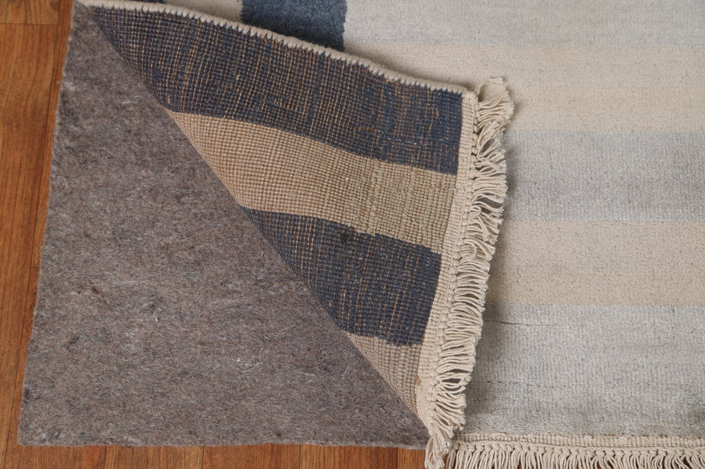 Striped Gabbeh Modern Area Rug 8x10