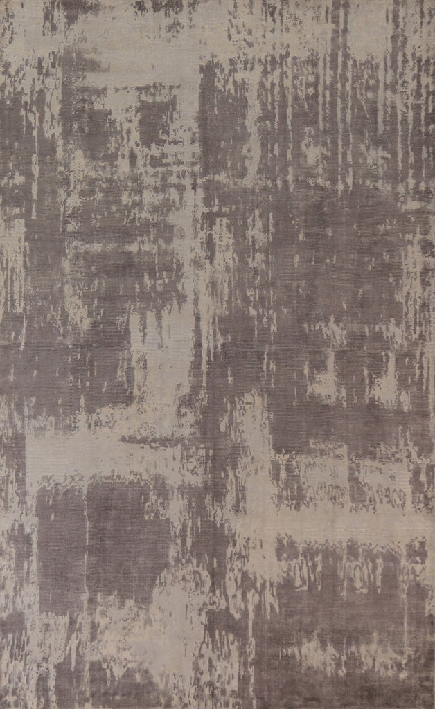 Wool Abstract Oriental Area Rug 8x11