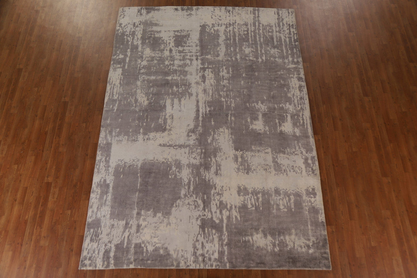 Wool Abstract Oriental Area Rug 8x11