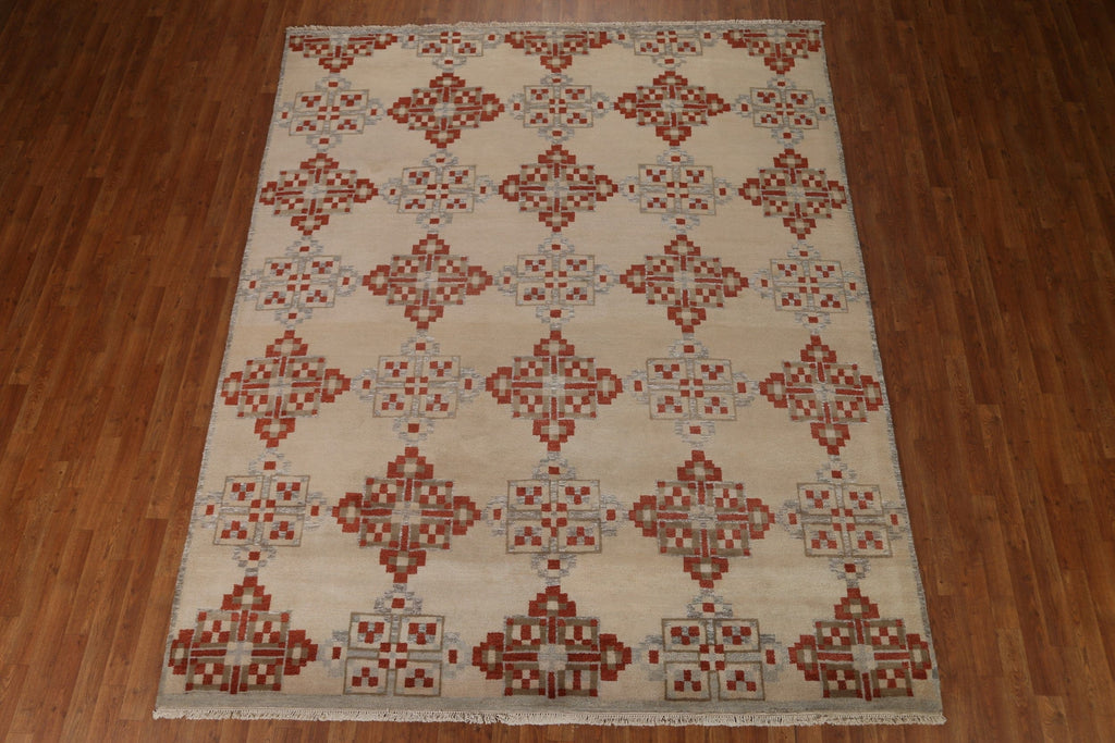 Geometric Gabbeh Oriental Area Rug 8x10