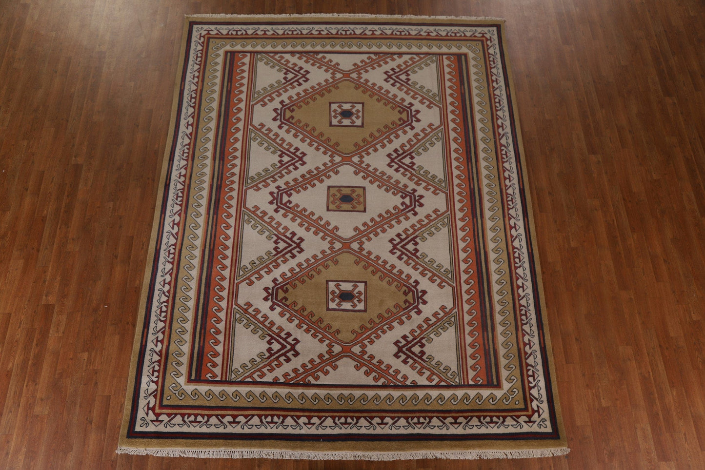 Geometric Gabbeh Oriental Area Rug 8x11