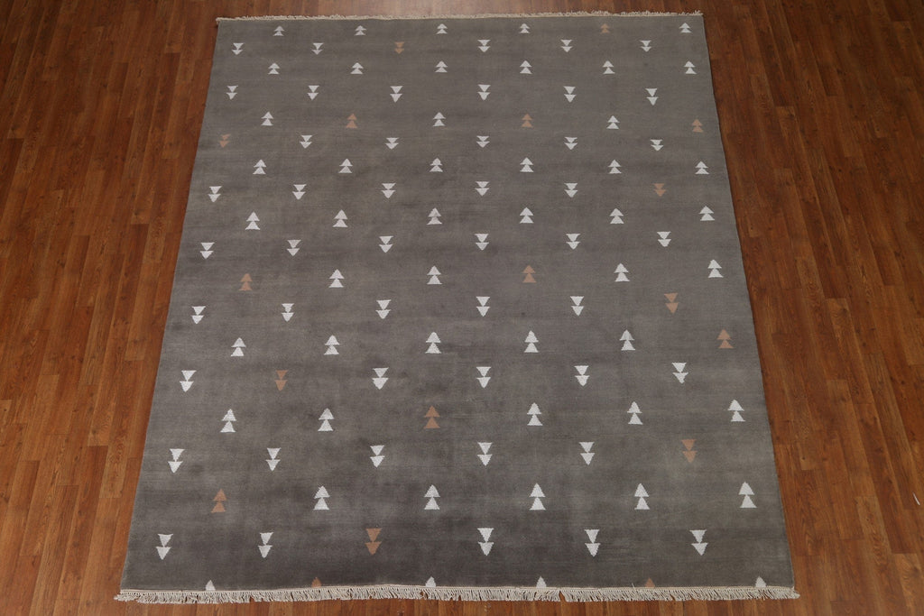 Geometric Gabbeh Modern Area Rug 8x9