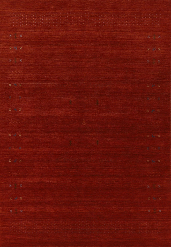 Wool Gabbeh Oriental Area Rug 8x10