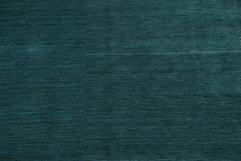 Teal Green Gabbeh Oriental Area Rug 8x10