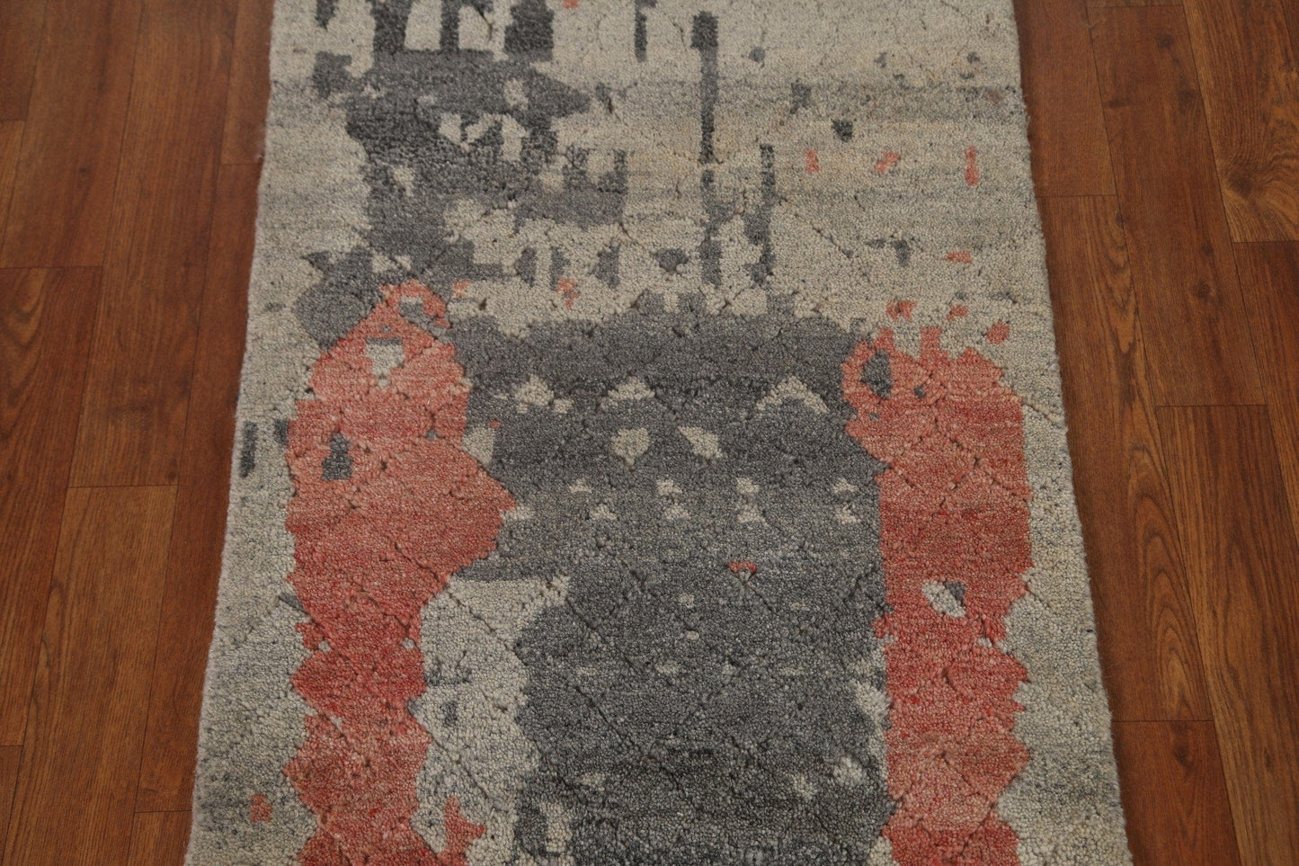 Handmade Wool Abstract Oriental Rug 2x3