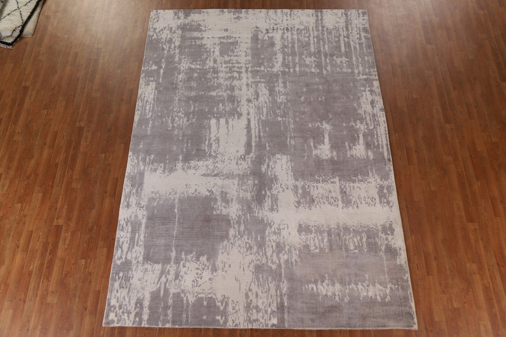 Handmade Abstract Oriental Area Rug 8x11