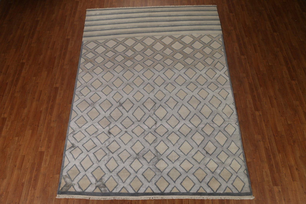 Trellis Gabbeh Oriental Area Rug 8x11