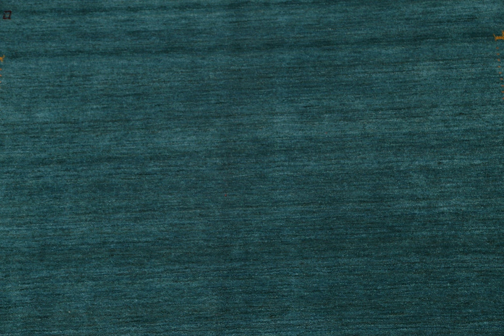 Teal Green Gabbeh Oriental Area Rug 8x10