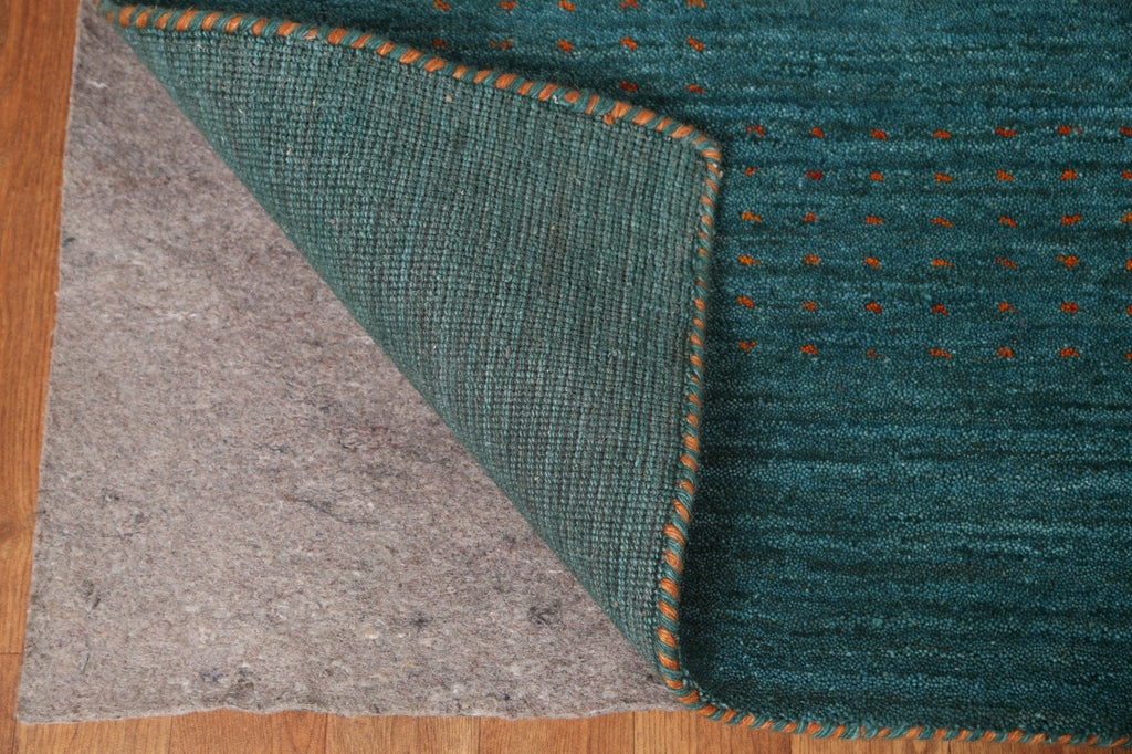 Teal Green Gabbeh Oriental Area Rug 8x10