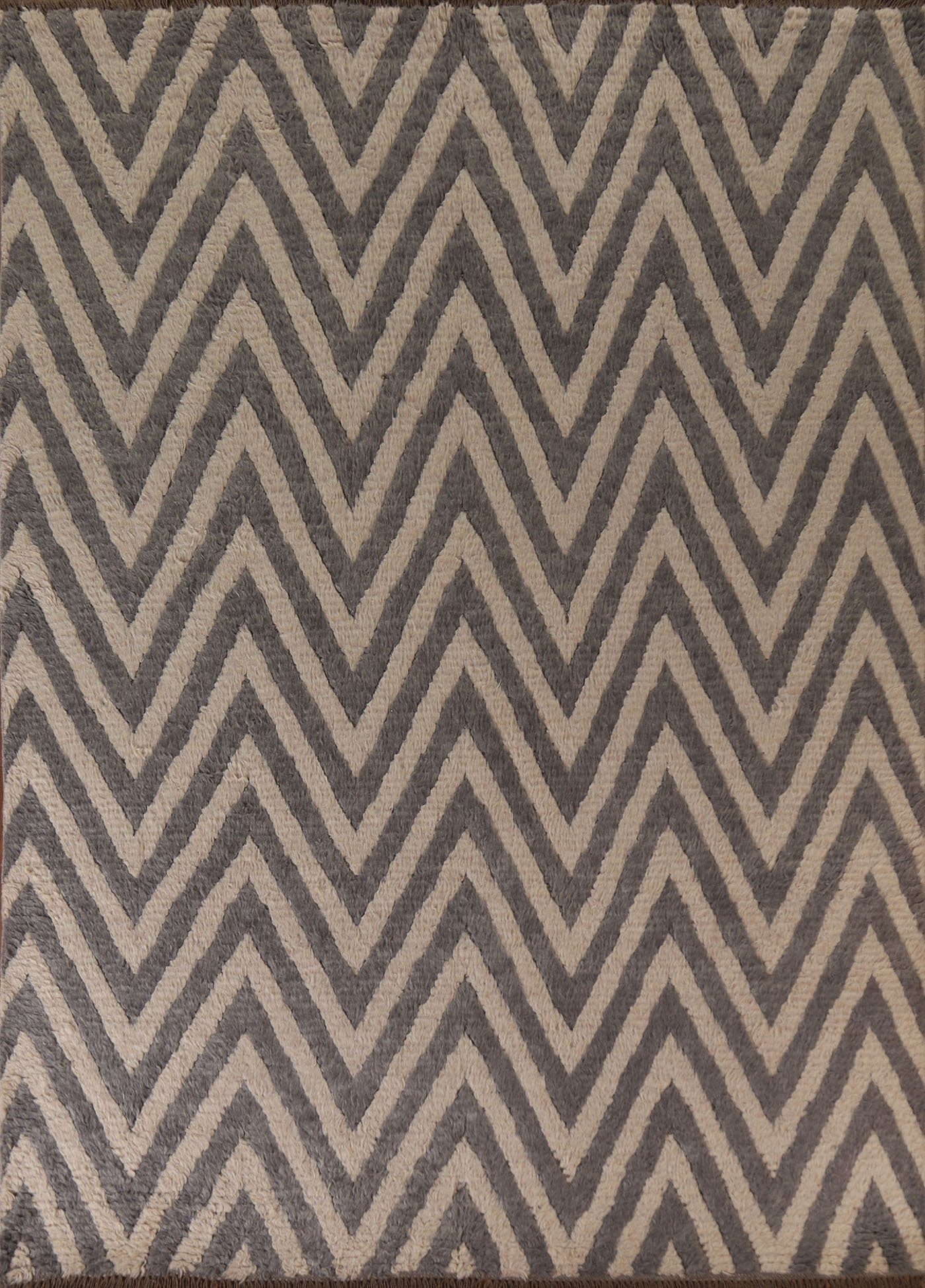 Chevron Moroccan Contemporary Area Rug 8x9